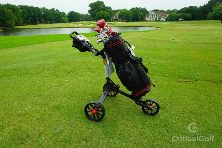 Big boy golf discount trolley