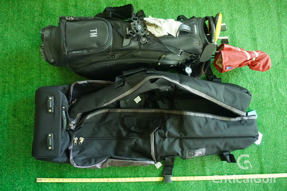 CaddyDaddy Golf Constrictor 2 Travel Bag Review (2023) Critical Golf